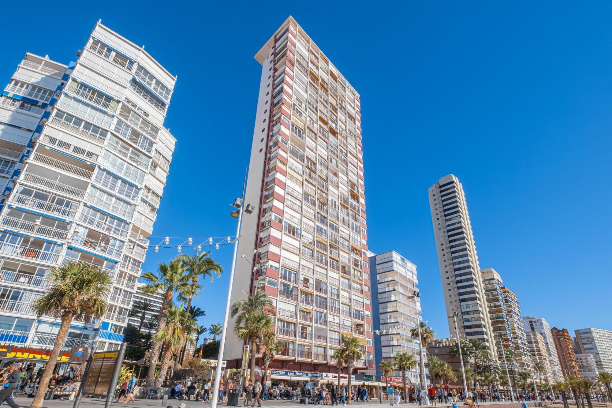 Las Damas 23-E Levante Beach Benidorm Eksteriør billede